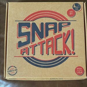 NEW! SNAP ATTACK! Magnetic Wooden Tabletop Game – Kineti-Go Games
